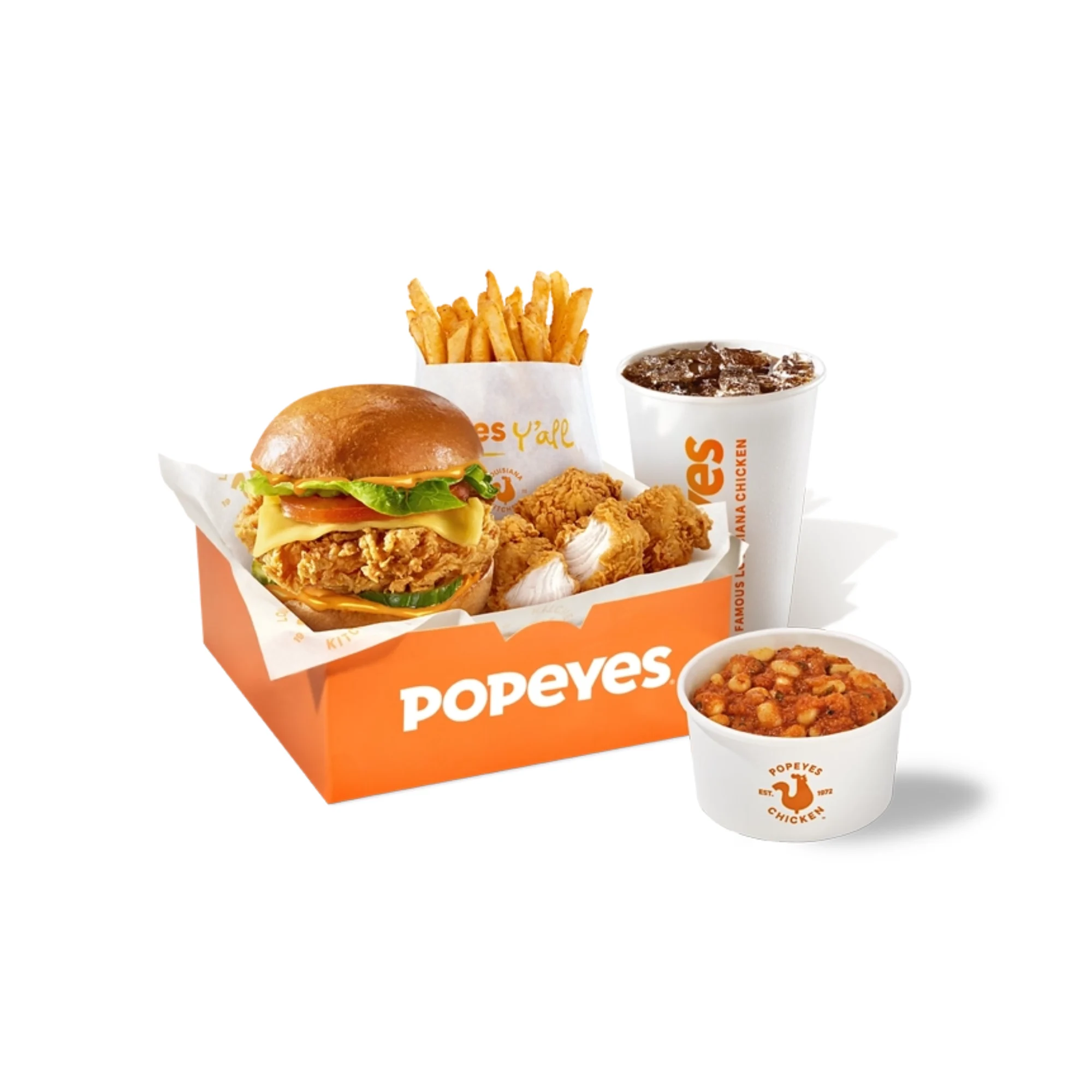 The Spicy Deluxe BIG Box Meal